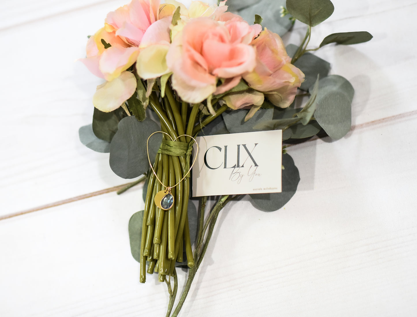 CLIX BOUQUET CHARMS/HOMECOMING BOUQUET CHARM/ BRIDE & BRIDAL PARTY GIFTS