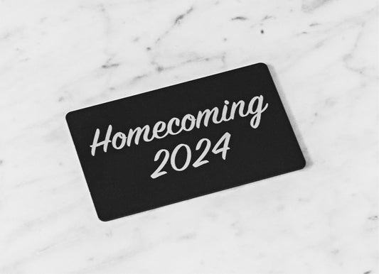 HOMECOMING WALLET CARD